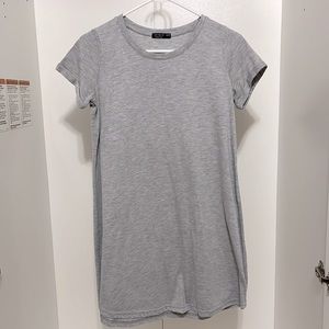 Grey T-Shirt Dress